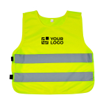 Chaleco alta visibilidad infantil 7 a 12 años con cierre velcro RFX™ vista principal