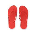 Chanclas disponibles en una gran variedad de colores color rojo primera vista