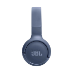 Auriculares JBL Tune 520BT con potente sonido Pure Bass y BT 5.3 color azul vista lado izquierdo