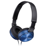 Auriculares compactos personalizables con cable Sony MDR-ZX310 color azul