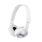 Auriculares compactos personalizables con cable Sony MDR-ZX310 vista de impresión