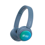 Auriculares Sony WH-CH520 elegantes con conexión inalámbrica vista de impresión