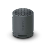 Altavoz inalámbrico Sony SRS-XB100 resistente al agua y al polvo color negro vista ángulo frontal derecho