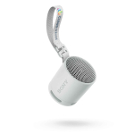 Altavoz inalámbrico Sony SRS-XB100 resistente al agua y al polvo color gris vista rotada