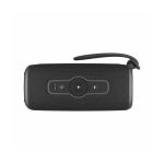Altavoz inalámbrico impermeable con rueda de volumen Fresh'n Rebel color gris oscuro
