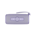 Altavoz inalámbrico impermeable con rueda de volumen Fresh'n Rebel color lila