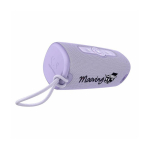 Altavoz inalámbrico impermeable con rueda de volumen Fresh'n Rebel color lila