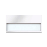 Identificador magnético reutilizable para eventos y congresos color blanco