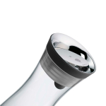 Decantador de cristal con filtro integrado y cierre práctico WMF 1L color negro