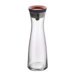 Decantador de cristal con filtro integrado y cierre práctico WMF 1L color marrón anaranjado
