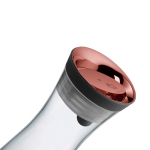 Decantador de cristal con filtro integrado y cierre práctico WMF 1L color marrón anaranjado