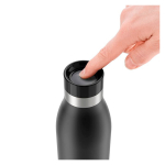 Termo de acero inoxidable antigoteo con tapón 360º Tefal 500ml color negro