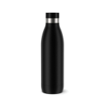 Termo de acero inoxidable antigoteo Tefal Bludrop Basic 700ml color negro