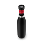 Termo de acero inoxidable antigoteo Tefal Bludrop Basic 700ml color negro