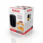 Freidora sin aceite saludable Tefal Easy Fry Compact 1,6 litros color negro