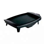 Plancha grill antiadherente con control de temperatura 5 niveles Tefal color negro
