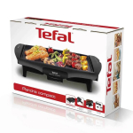 Plancha grill antiadherente con control de temperatura 5 niveles Tefal color negro