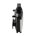 Parrilla de contacto con placas antiadherentes y cierre seguro Tefal color plateado