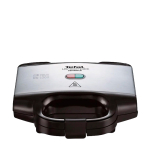 Parrilla de contacto con placas antiadherentes y cierre seguro Tefal vista de impresión