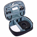Estuche organizador de poliéster grande para cables y accesorios Thule color negro