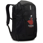 Mochila deportiva de nylon 400D con múltiples compartimentos Thule 21L color negro