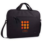 Maletín para portátil reciclado con bolsillo oculto Case Logic® 14” color negro