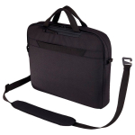 Maletín para portátil reciclado con bolsillo oculto Case Logic® 14” color negro