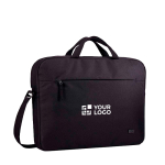 Maletín para portátil reciclado con bolsillo oculto Case Logic® 14” vista de impresión