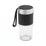 Licuadora portátil recargable de acero inoxidable para batidos WMF color negro
