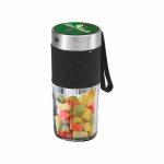Licuadora portátil recargable de acero inoxidable para batidos WMF color negro