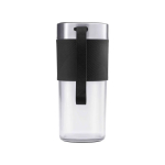 Licuadora portátil recargable de acero inoxidable para batidos WMF color negro