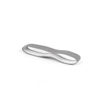 Fiambrera hermética de plástico con cubiertos 2 en 1 fabricada en UE color gris