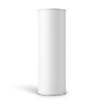 Tubo protector para botellas de cartón reciclable fabricado en Europa color marrón