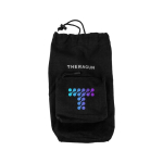 Rodillo de espuma vibratorio con Bluetooth para recuperación Therabody color negro