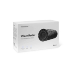 Rodillo de espuma vibratorio con Bluetooth para recuperación Therabody color negro
