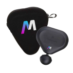 Masajeador muscular portátil con Bluetooth y carga USB-C Therabody color negro