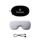 Máscara para ojos de relajación con calor y vibración Therabody color blanco