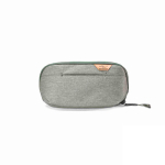 Neceser de nylon colgable con gancho e impermeable Peak Design pequeño color verde oscuro