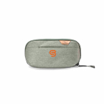 Neceser de nylon colgable con gancho e impermeable Peak Design pequeño color verde oscuro