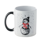 Taza de cerámica con diseño navideño y asa a juego 300ml color multicolor
