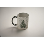 Taza de cerámica con diseño navideño y asa a juego 300ml vista fotografía