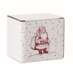 Taza de cerámica con diseño navideño y asa a juego 300ml tercera vista