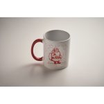 Taza de cerámica con diseño navideño y asa a juego 300ml vista fotografía