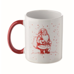 Taza de cerámica con diseño navideño y asa a juego 300ml