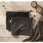 Braga de cuello de forro polar ajustable de talla única color gris oscuro vista bodegón principal