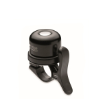 Timbre de bicicleta con localizador compatible con dispositivos Apple® color negro vista de impresión