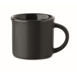 Taza de cerámica especial para el espresso personalizable 40ml color negro