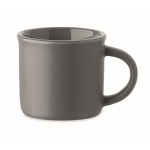 Taza de cerámica especial para el espresso personalizable 40ml color gris oscuro