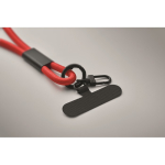 Lanyard para móvil con cable de carga y transferencia de datos vista fotografía quinta vista