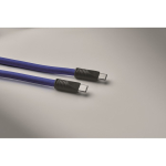 Lanyard para móvil con cable de carga y transferencia de datos vista fotografía cuarta vista